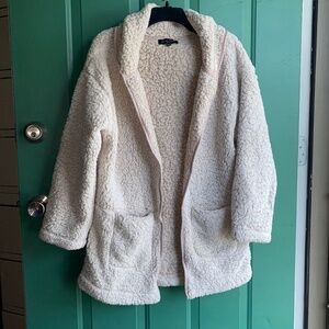 Love Tree size medium fleece hooded jacket